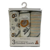 Set Tres Toallas Encapuchada para Bebe